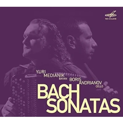 Afbeelding van Yuri Medianik &amp; Boris Andrianov Bach Sonatas (CD)