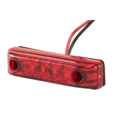 Afbeelding van Achterl led 12V rood 4 leds kabel 150mm 2TM 357 010 011