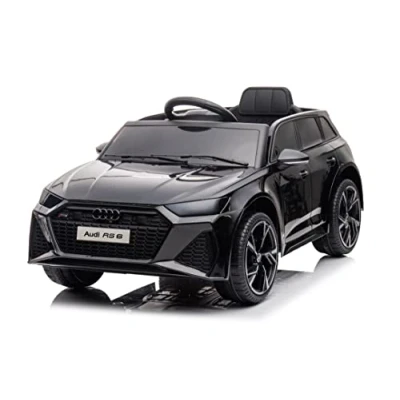 Image de Audi RS6 12V Voiture électrique enfant Noir