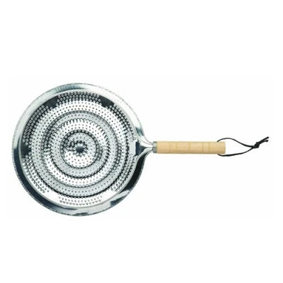 Afbeelding van KitchenCraft Sudderplaat/Warmteverdeler met Houten Handgreep