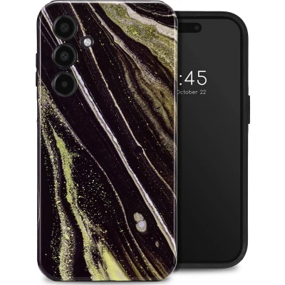 Afbeelding van Selencia Hoesje Geschikt voor Samsung Galaxy A15 (5G) / (4G) Vivid Backcover Chic Marble
