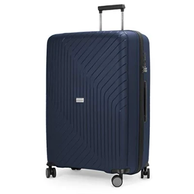 Afbeelding van HAUPTSTADTKOFFER Serie TXL extra lichte en robuuste trolleys, hardshell koffer, cabinebagage takbagage, donkerblauw, Koffer 76 cm,