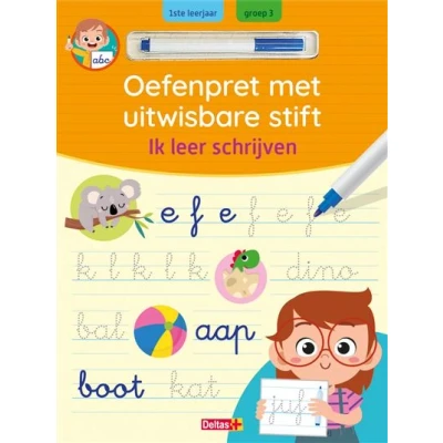 Image de Oefenpret met uitwisbare stift Ik leer schrijven (6 7 j.)