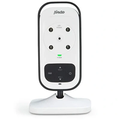 Afbeelding van Alecto DVM 75C Extra camera voor 73 / 75 76 77, wit/antraciet White Anthracite