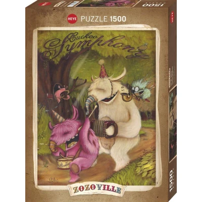 Afbeelding van Puzz.Cuckoo Symph,Zozovil.1500 Heye