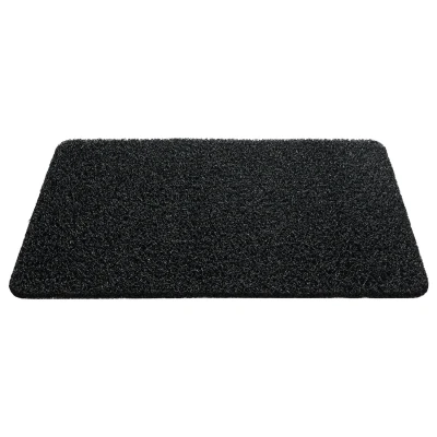 Afbeelding van Hamat Mat Curly 60x80 cm Deurmat Zwart