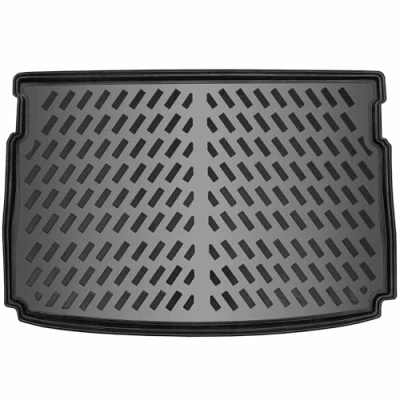 Afbeelding van Elmasline 3D rubberen kofferbakmat voor VW Golf 8 (VIII) 2020 2024 hatchback hoge rand accessoires kofferbak