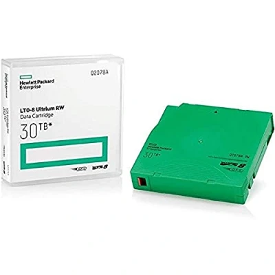 Afbeelding van HPE Ultrium RW gegevenscartridges Bibliotheekpakket (LTO 8 Ultrium, 30000 GB), Patroon