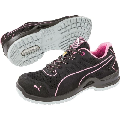 Image de PUMA FUSE TC WNS Chaussure de sécurité basse S1 noir rose 902 11570 9900 41