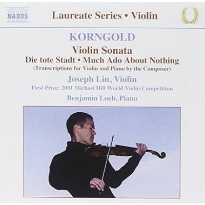 Afbeelding van Joseph Lin &amp; Benjamin Loeb Korngold: Violin Sonata (CD)
