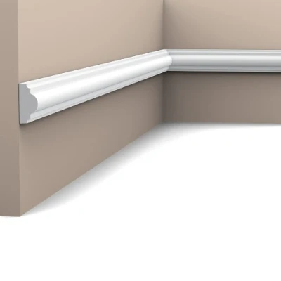 Afbeelding van Orac PX103 wandlijst 200x2.5x1.2 cm klassieke verfraaiing voor plafonds en wanden