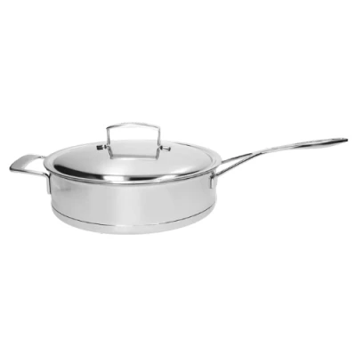 Afbeelding van Demeyere Silver 7 Lage Sauteuse met deksel 28 cm