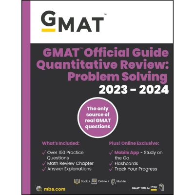 Afbeelding van GMAT Official Guide Quantitative Review 2023 2024, Focus Edition
