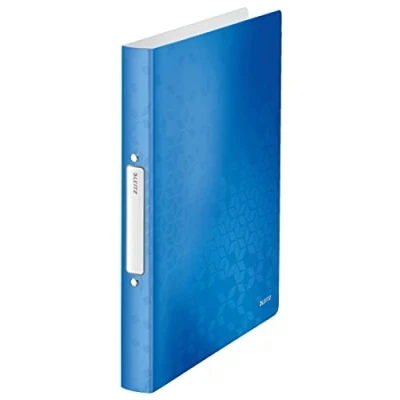 Afbeelding van Ringband Leitz WOW A4 2 rings O mech 25mm PP blauw