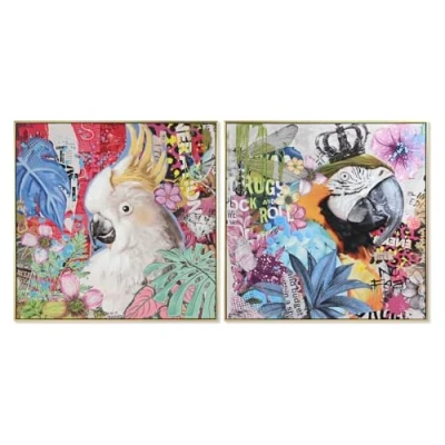 Afbeelding van Schilderij Home ESPRIT Modern 80 x 3,5 cm (2 Stuks)