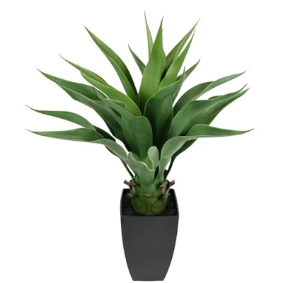 Afbeelding van Flair Flower Agaat van kunststof, 70 x 45 cm, groen