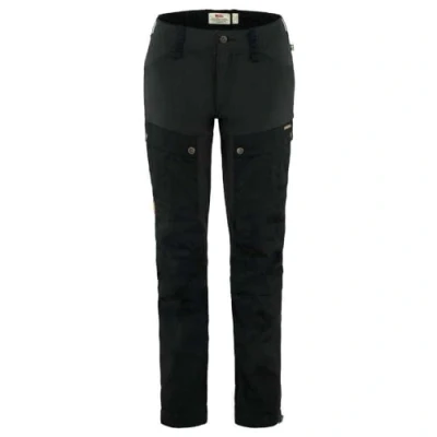 Afbeelding van Keb Curved Wandelbroek Dames True Black 990 34S Zwart