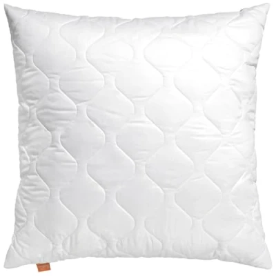 Afbeelding van sleepling 195854 Basic 100 Hoofdkussen, Oeko Tex, wasbaar op 60 graden, Made in EU, vulgewicht gegarandeerd, afmetingen 65 x cm, wit