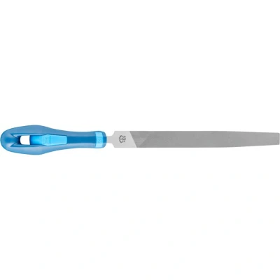Afbeelding van PFERD 11216158 Werkplaatsvijl plat spits kap 3 inclusief ergonomisch vijlheft universeel voor fijne bewerking en polijsten Lengte 150 mm 1 stuk(s)