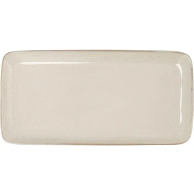 Afbeelding van Serveerschaal Bidasoa Ikonic Wit Keramisch (28 x 14 cm) (Pack 4x)