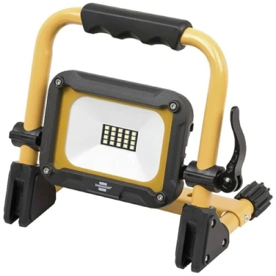Afbeelding van Brennenstuhl JARO 1010 MA led schijnwerper, oplaadbaar, 10 W, voor buitengebruik, IP54 (USB C aansluiting, 3 verlichtingsmodi, 12 uur max. looptijd, 1100 lm, 6500 K) geel/zwart