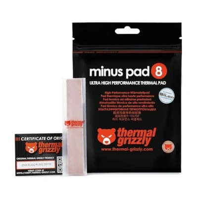 Image de Thermal grizzly minus pad 8 bande thermique tg mp8 120 20 10 1r