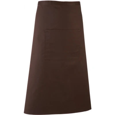 Afbeelding van Premier &#039;Colours&#039; Bar Apron PR158 brown