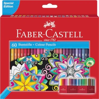 Afbeelding van Faber Castell 10008546 potloden, slot, 3,8 mm, 60 stuks