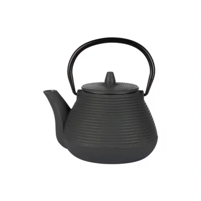 Afbeelding van Cosy&amp;Trendy Theepot 1L Gietijzer Lichtgrijs