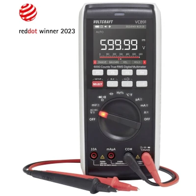 Afbeelding van VOLTCRAFT VC891 Multimeter Kalibratie (ISO) Digitaal Datalogger CAT III 1000 V, IV 600 V Weergave (counts): 60000
