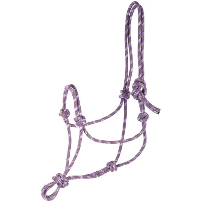 Image de Harry&#039;s Horse Licol en Corde Violet Cob