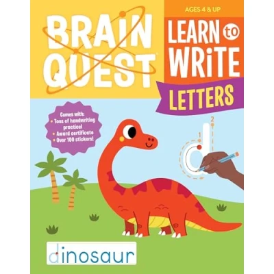 Afbeelding van Brain Quest Learn to Write: Letters