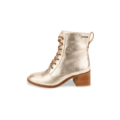 Afbeelding van Les Tropeziennes par M Belarbi FIFI Veterboots, Dames, Maat: 41, Gold Leer