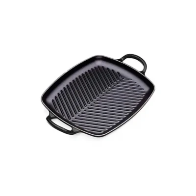 Afbeelding van Le Creuset Grillplaat Signature Mat Zwart 30 x 27 cm