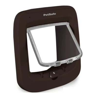 Afbeelding van Petsafe Kattenluik Microchip Bruin