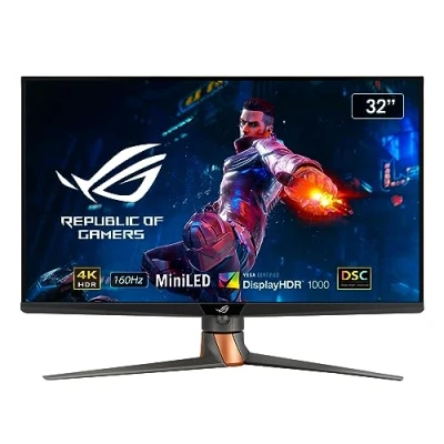 Afbeelding van Asus PG32UQXR ROG Swift Gaming monitor Energielabel G (A G) 81.3 cm (32 inch) 3840 x 2160 Pixel 16:9 DisplayPort, HDMI, Hoofdtelefoon (3.5 mm