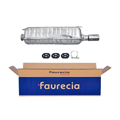 Afbeelding van HELLA 8LD 366 032 551 Einddemper Achter Met aanbouwdelen PEUGEOT: 306 Convertible, Hatchback
