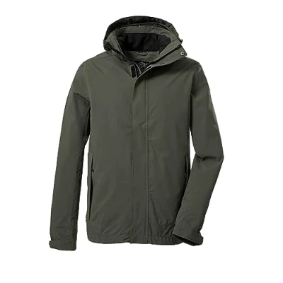 Afbeelding van Killtec heren zomerjas functionele jas 39147 Xenios olijfgroen maat 4XL