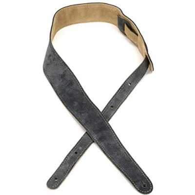 Image de Fender 2 inch Suede Strap Reversible sangle guitare gris beige
