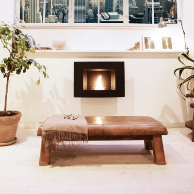 Afbeelding van Tenderflame Wall 180 Black/Steel