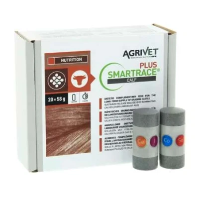 Afbeelding van Agrivet Smartrace Plus Calf Bolus 20pcs