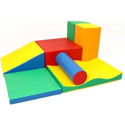 Afbeelding van IGLU 7 x XL motorische modules, schuimmodules, bouwstenen, educatief speelgoed, meerkleurig