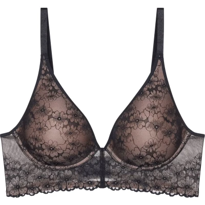 Afbeelding van Triumph Bright Spotlight Triangel BH, Dames, Maat: 70C, Black