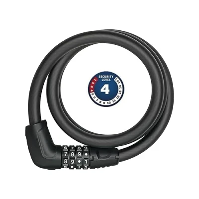 Afbeelding van ABUS Tresor 6412C/85 Kabelslot Black