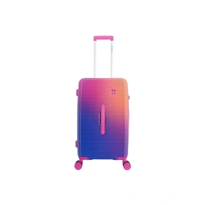 Afbeelding van Saxoline Twist Trunk Harde Koffer Trolley Medium Fuchsia