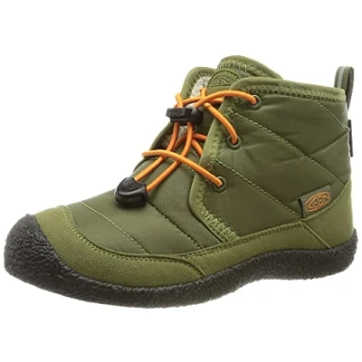 Afbeelding van KEEN Howser II Chukka Waterdichte kinderlaarzen, Kapulet Olive Russet Oranje