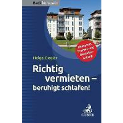 Afbeelding van Richtig vermieten beruhigt schlafen!