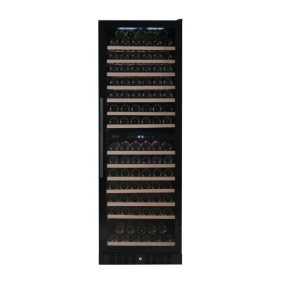 Afbeelding van Temptech Prestige Wijnkoelkast PRES180DB 2 Zones Zwart