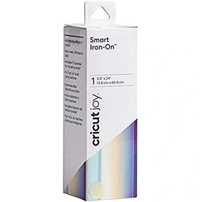 Afbeelding van Cricut Joy Smart, holografische vinylrol, doorschijnend blauw, 61 cm, voor gebruik met