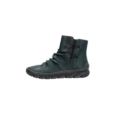 Afbeelding van Rieker 55052 korte laarzen voor dames, Groen 54, 36 EU